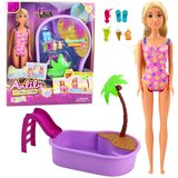  Lutka za igru Anlily sa bazenom i dodacima za kupanje - 30 cm | Shoptok.si