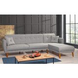 Atelier Del Sofa Aria Corner - Grey Grey Corner Sofa-Bed u