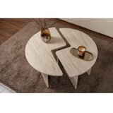 Hanah home sto za dnevnu sobu moira travertine | ePonuda.com