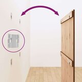  Stensko posteljno vzglavje medeno rjavo 108x3x110 cm borovina, (20737122) | Shoptok.si