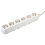 Home Produžni kabl 6 utičnica 5m NV 6-5/WH/1.5 White Cijene