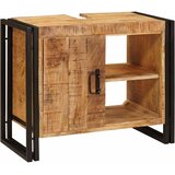 Ormarić za umivaonik Smeđa 71 x 33 x 58 cm Čvrsto drvo manga | Eponuda.ba