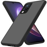 Cadorabo Vivo V21 4G/5G in matirana črna barva - Hibridni zaščitni ovitek s TPU silikonom v notranjosti in matirano plastično zadnjo stranjo, (20860522) | Shoptok.si