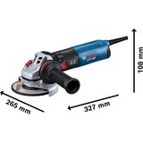 Bosch PROFESSIONAL kotni brusilnik GWS 14-125 S 06017D0101 | Shoptok.si