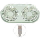 Generic Namizni dvoglavi dvokrilni ventilator za aromaterapijo, (21132755) Cene