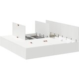 vidaXL okvir postelje bela les velika, (22081595) | Shoptok.si