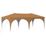  Rastezljivi šator za zabave Bež 575 x 288 x 245 cm | shoptok.hr