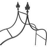  Vrtni lukovi 2 kom crni 120 x 38 x 260 cm čelični | shoptok.hr