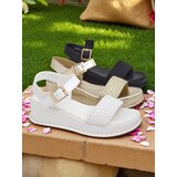 Resti Royal Fashion Women's braided wedge sandals, Fiolle style | Shoptok.si