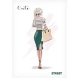 sveska meka A5/54 karo cute 63136