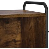 Ormarić za knjige 57 x 33 x 111 cm Konstruirano drvo - Dimljeni hrast 57 x 33 x 111 cm | shoptok.hr