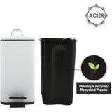 Spirella Mat bijela željezna kanta za smeće s pedalom 5 l Erik – | shoptok.hr
