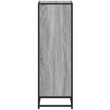 vidaXL Ormar za knjige sivi sonoma 40x35x107,5 cm izrađeno drvo | shoptok.hr