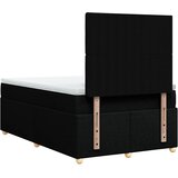  Krevet box spring s madracem crni 120 x 190 cm od tkanine | shoptok.hr