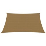  Jedro za zaštitu od sunca 160 g/m² smeđe-sivo 4 x 4 m HDPE | shoptok.hr