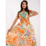Italy Moda Dress-DHJ-SK-15967-1.01P-Orange | ePonuda.com