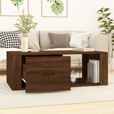 Stolić za kavu boja hrasta 100x50,5x35 cm konstruirano drvo | shoptok.hr