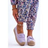 Kesi Women's classic espadrilles on the platform purple Maurine | shoptok.hr