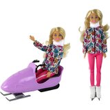  Lutka za igru Anlily sa klizaljkama i sanjkama - | Shoptok.si