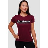 GymBeam Ženska majica Beam Burgundy | Eponuda.ba