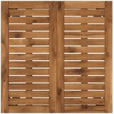  Stol za večeru u vrtu Prirodna i kava 60 x 60,5 x 75 cm | shoptok.hr
