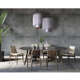  Duolla - Visilica na sajli PARIS 1x E27/15W/230V, prečnik 40 cm, srebrna/zlatna | Eponuda.com