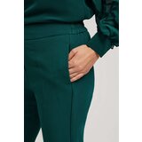 Marisse Emerald Green 7/8 Leg Crease Trousers | Shoptok.si