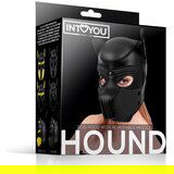 INTOYOU BDSM LINE BDSM Line Hound Dog Hood with Removable Muzzle Black | shoptok.hr