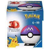 Ravensburger 3D puzzle - Pokemon Master lopta - 54 dela | ePonuda.com