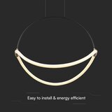  LED luster na sajli LED/16W/230V 4000K | Eponuda.com