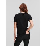 Karl Lagerfeld Majica črna / srebrna | Shoptok.si