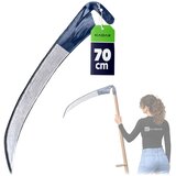KADAX Ročno kovana, naostrena kosa, 70 cm, trava, kovina, trdna, močna, vrtna, gozdna, (5000346822) Cene