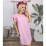 Pri Cotton simple dress with frills | shoptok.hr