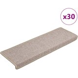  Prostirke za stepenice 30 kom 65x21x4 cm taupe pravokutni rub | shoptok.hr
