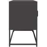 TV ormarić crni 100,5x39x60,5 cm hladno valjani čelik | shoptok.hr