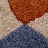 Flair Rugs Bež ročno tkan volnen tekač 80x230 cm Mia Scallop Frame – | Shoptok.si