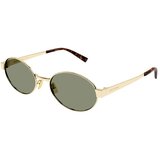 Saint Laurent SL692 003 ONE SIZE (55) Zlata/Zelena Cene