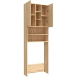 Ormarić za perilicu rublja boja hrasta sonome 64x25 5x190 cm | shoptok.hr