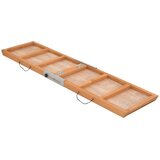  Rampa za pse siva 120 x 30 cm od masivne jelovine | Eponuda.ba