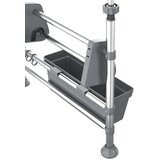 Podesivi kuhinjski organizator aluminijski | shoptok.hr