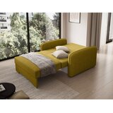 ELTAP Rumena raztegljiva/s prostorom za shranjevanje sedežna garnitura iz šenilje 102 cm Laine – | Shoptok.si