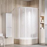 Ravak A217001020 Sabina 90 x 90 cm polkrožna tuš kad iz sanitarnega akrila | Shoptok.si