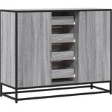  Komoda Siva Sonoma 92x35x76 cm Konstruirano drvo | Eponuda.com