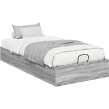  Otomanski krevet Sivi Sonoma 80,5 x 200 cm Konstrukcijsko drvo | shoptok.hr