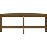 vidaXL Stolić za kavu boja meda 118 x 63 x 45 cm od masivne borovine | shoptok.hr