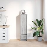  Visoka ploča siva Sonoma 29,5x34x119,5 cm izrađeno drvo | shoptok.hr