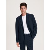 Reserved - Suknjič slim fit - Mornarsko modra | Shoptok.si