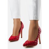 Gemre Red Quilted Heels Dayton | Shoptok.si