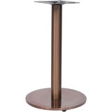 Zlatna noga za bistro stol Ø45x72 cm nehrđajući čelik | shoptok.hr