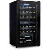 Klarstein Shiraz 29 Duo, vinoteka, 2 zone, 80 l/29 boca, 5 - 22 °C, na dodir, crna | shoptok.hr